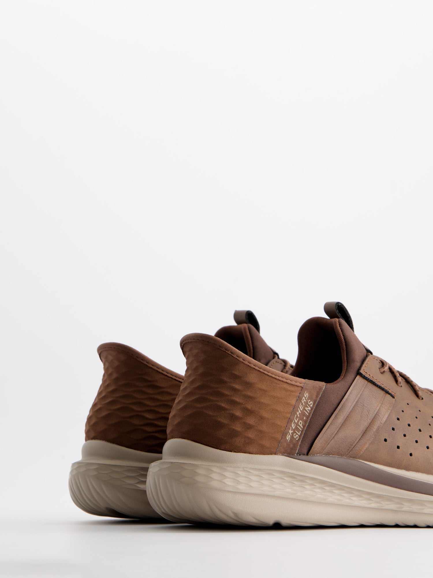Zapatillas deportivas de piel Slip-Ins Extra Wide - Skechers Slade Zachary