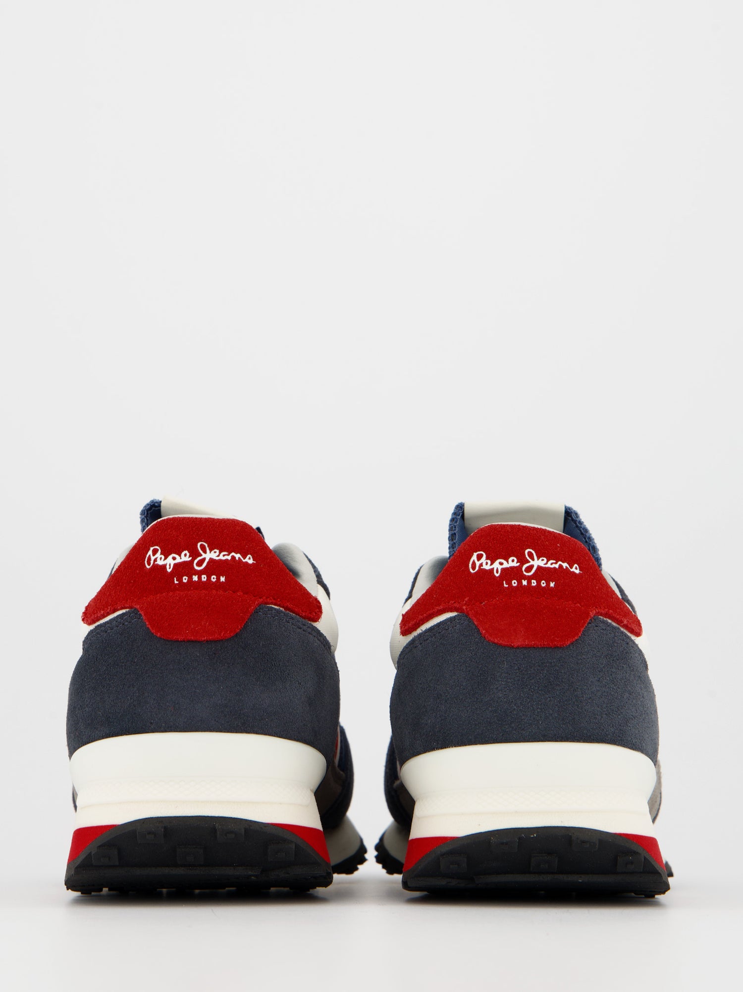 Zapatillas deportivas running con detalles en ante de Pepe Jeans