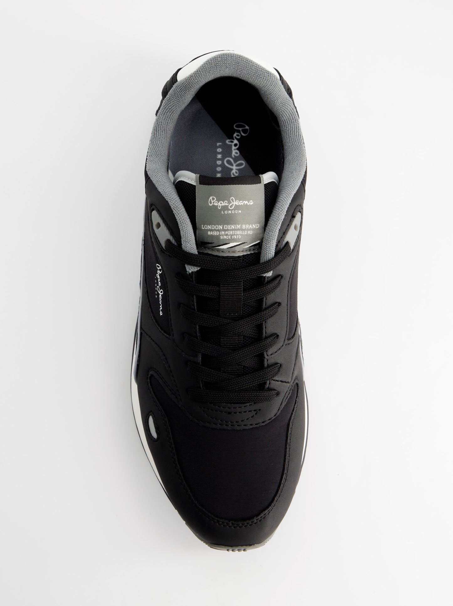 Zapatillas negras de hombre - Pepe Jeans Bexley W25