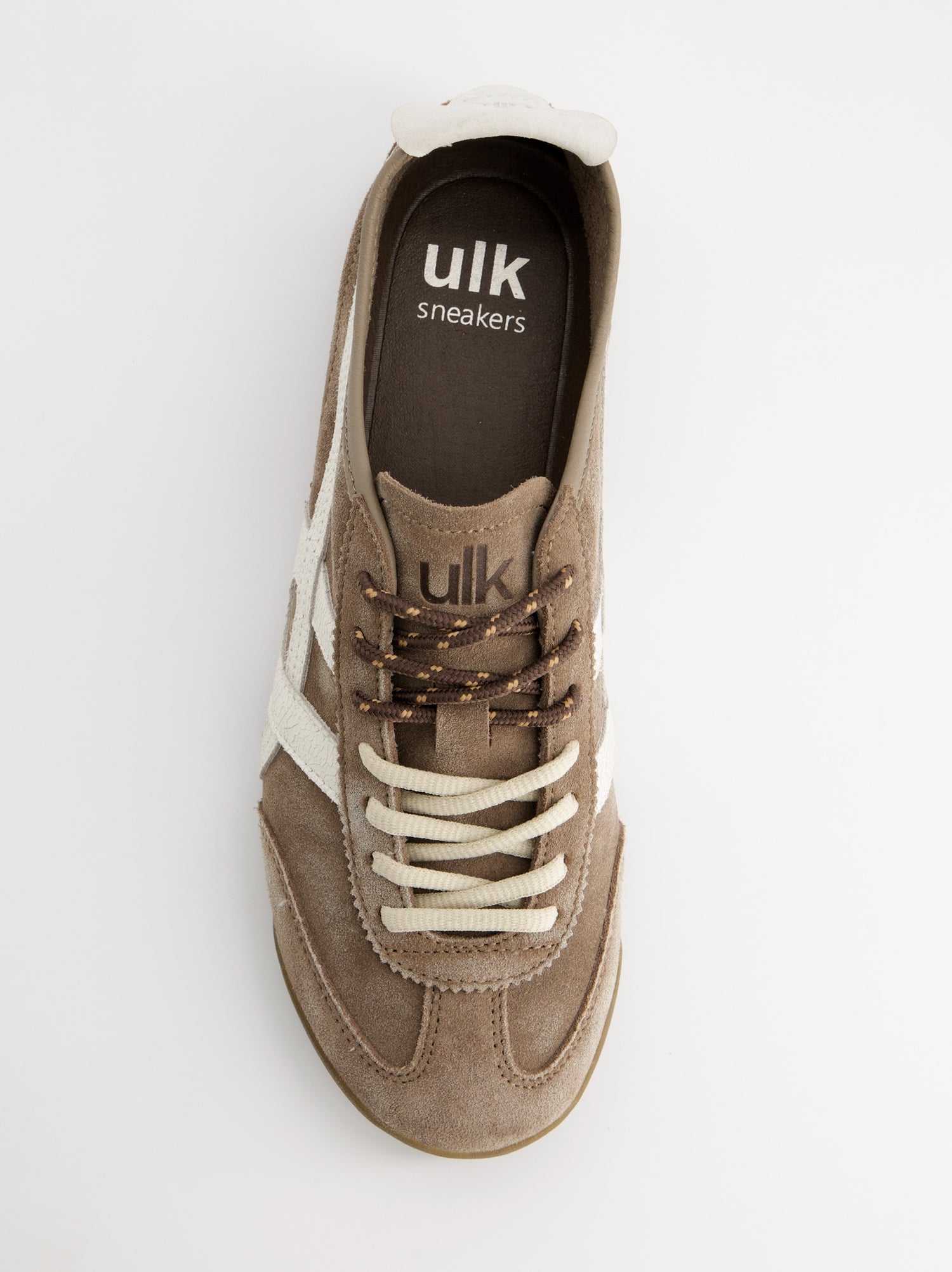 Men's Onix retro brown suede sneakers