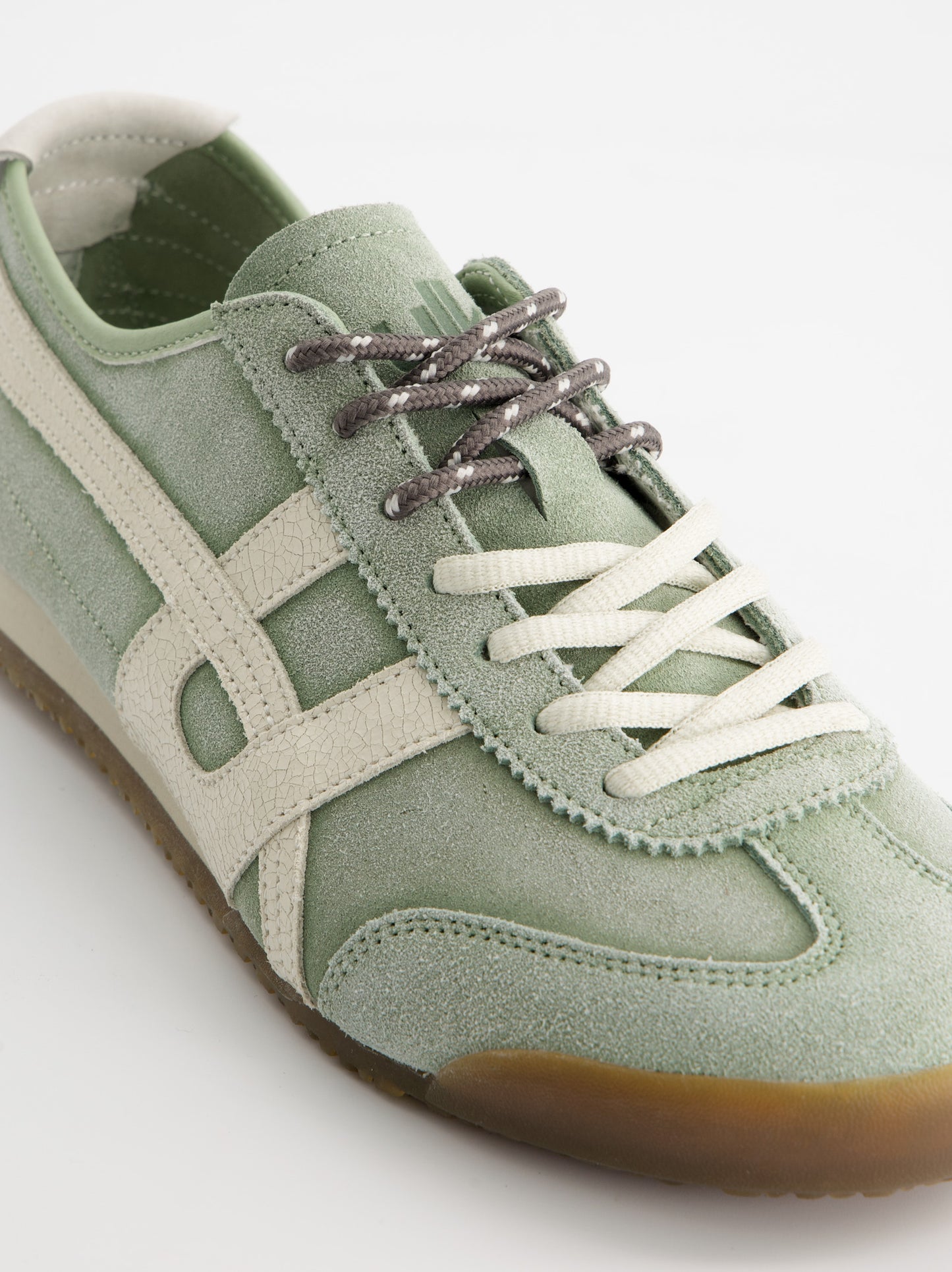 Zapatillas retro de ante para hombre - Onix