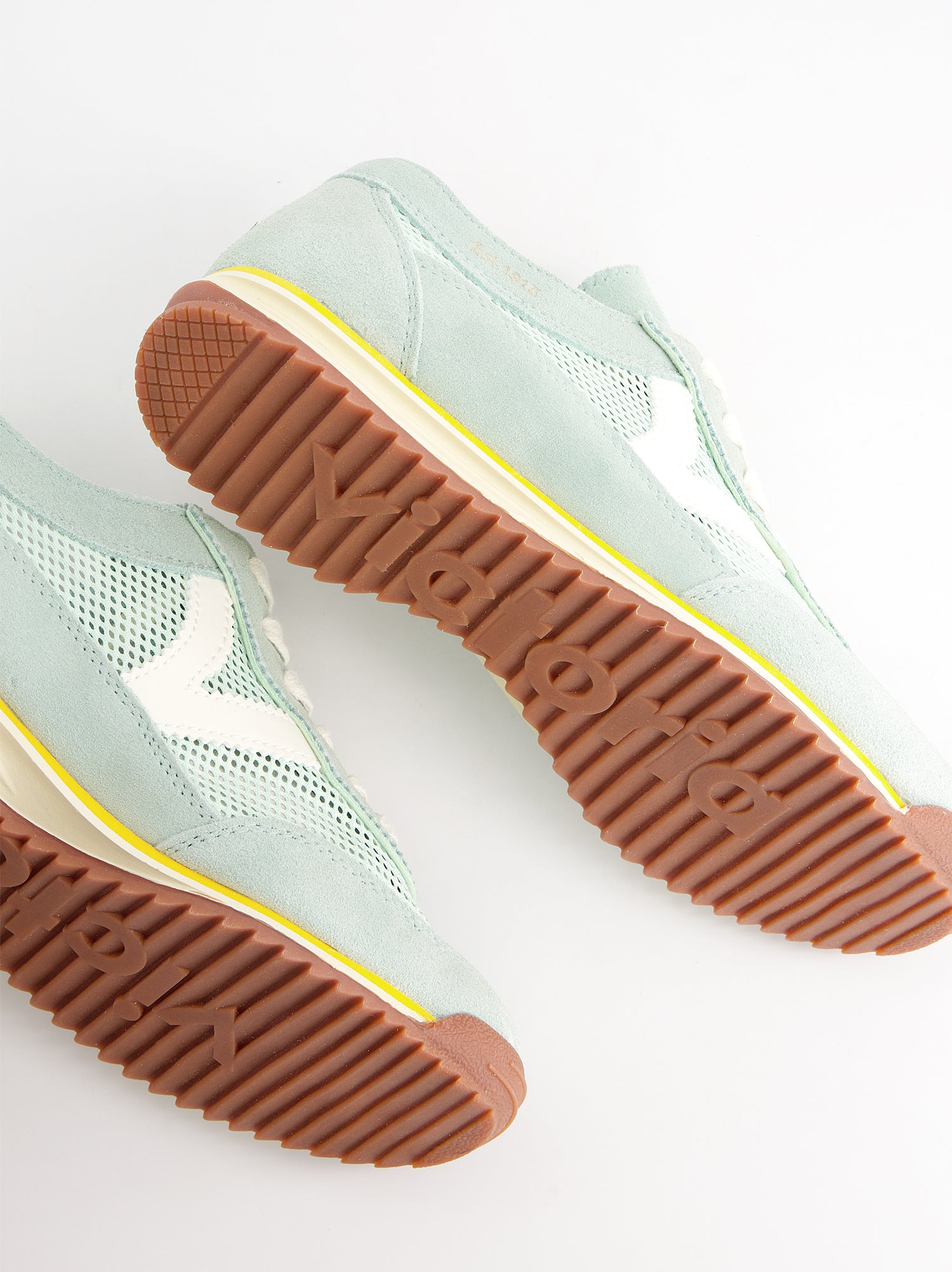 Retro suede and mesh sneakers - Victoria Saturno