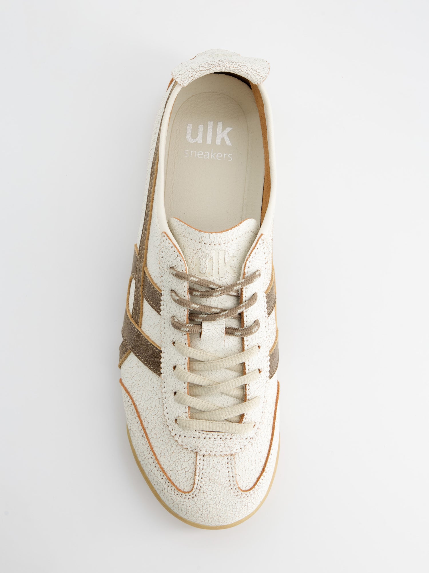 Men's distressed-effect retro sneakers - Onyx