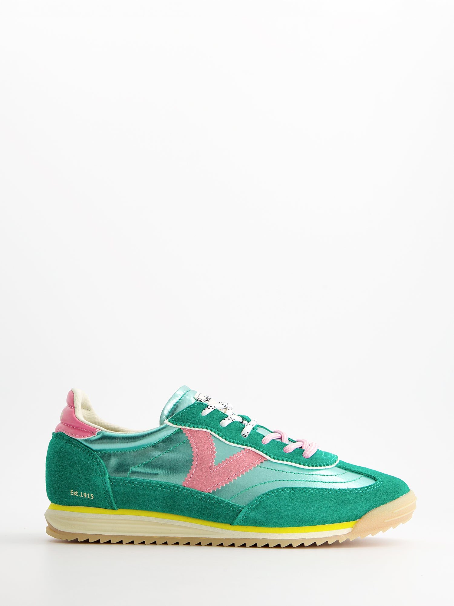 Retro metallic suede sneakers - Victoria Saturno