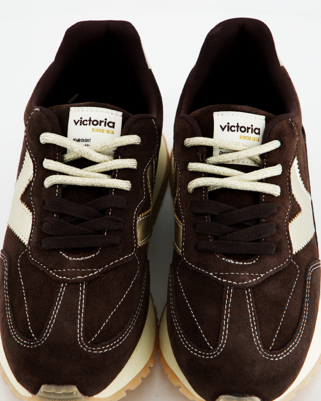 Zapatillas retro marrones - Victoria