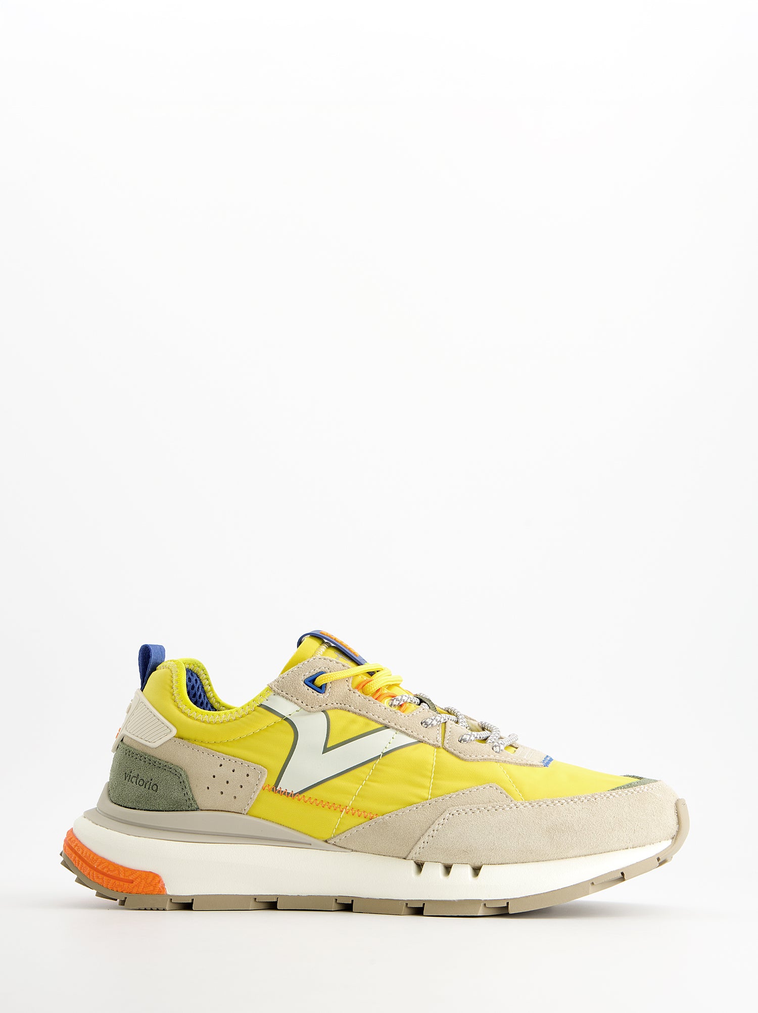 Zapatillas running retro detalles en ante - Victoria Wing Evo
