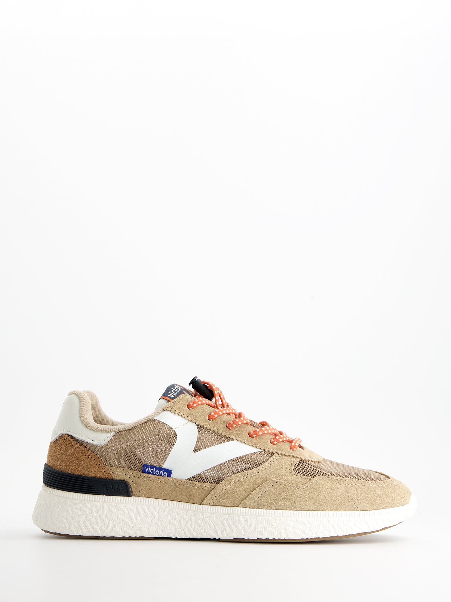 Zapatillas running retro detalles en ante - Victoria Wing Evo