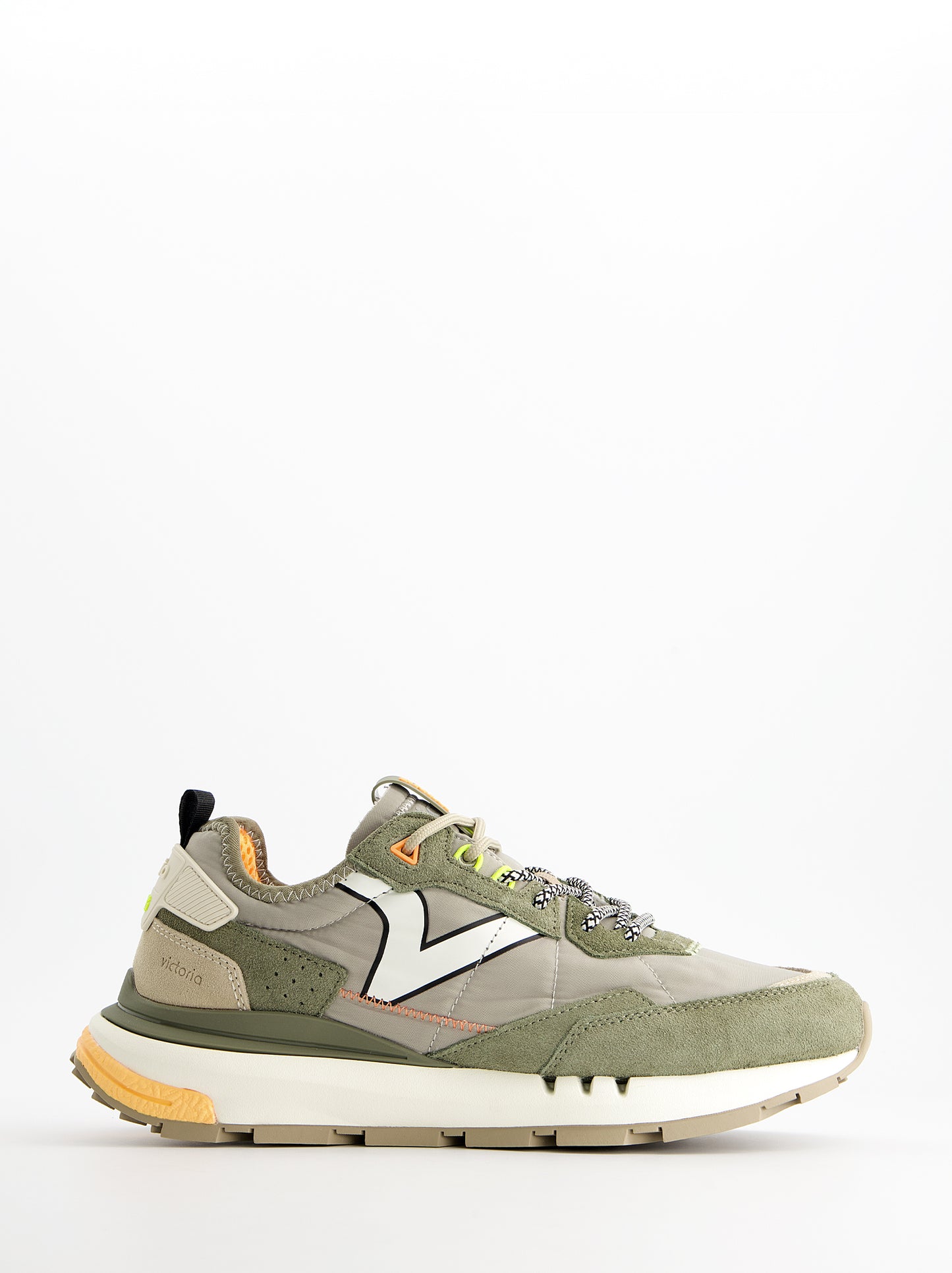Zapatillas running retro detalles en ante - Victoria Wing Evo
