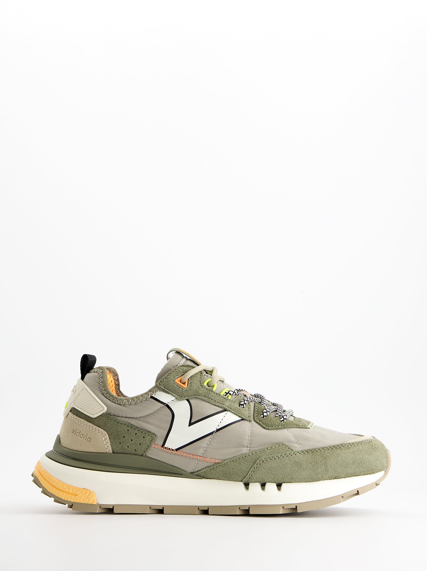 Zapatillas running retro detalles en ante - Victoria Wing Evo
