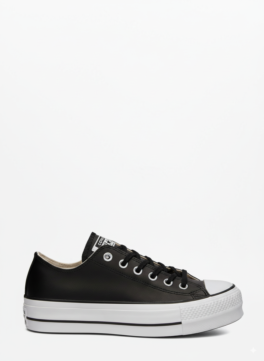 Converse Chuck Taylor All Star Lift Clean Leather Low Top Sneakers