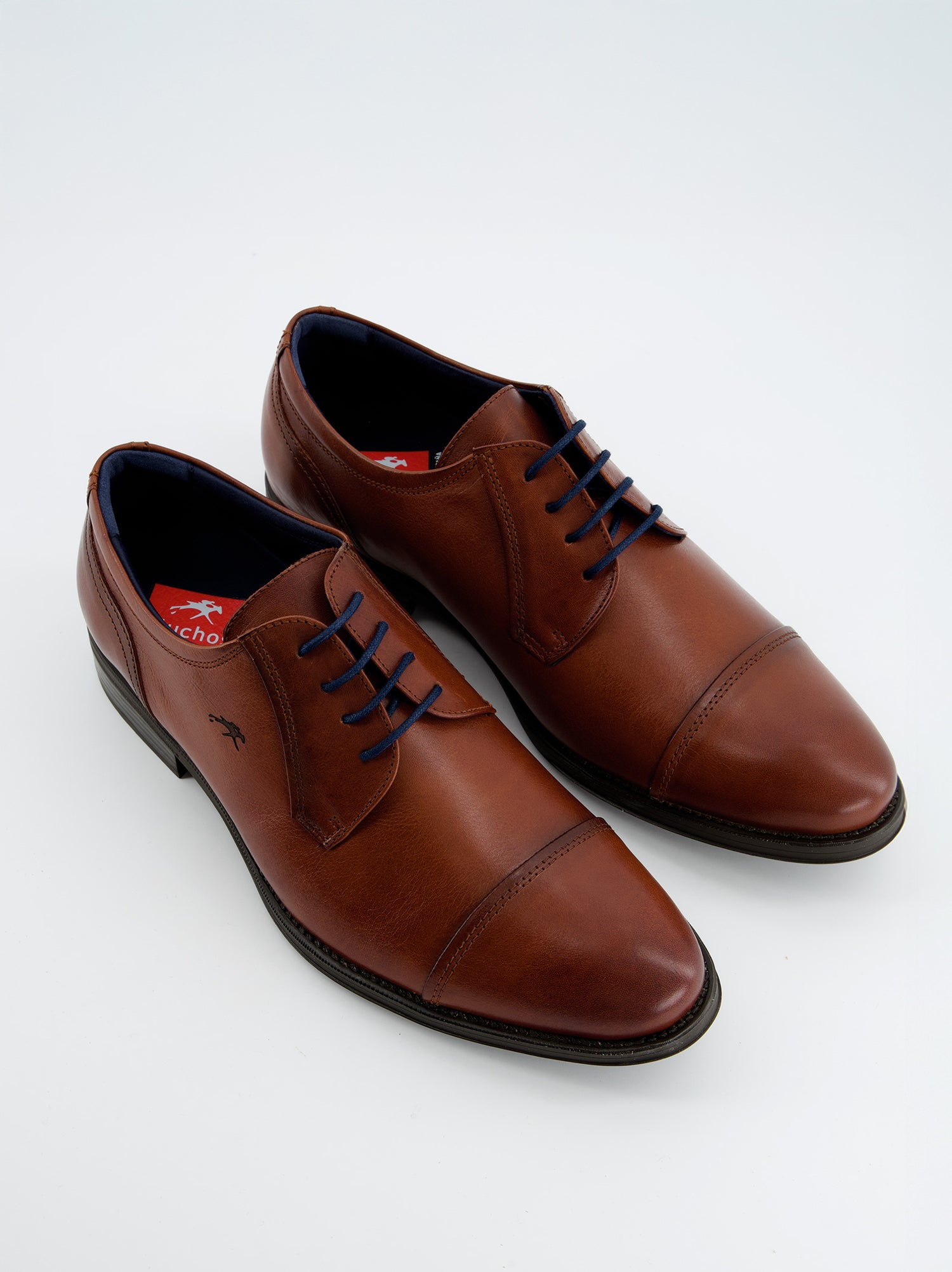 Zapato De Piel Marrón - Fluchos