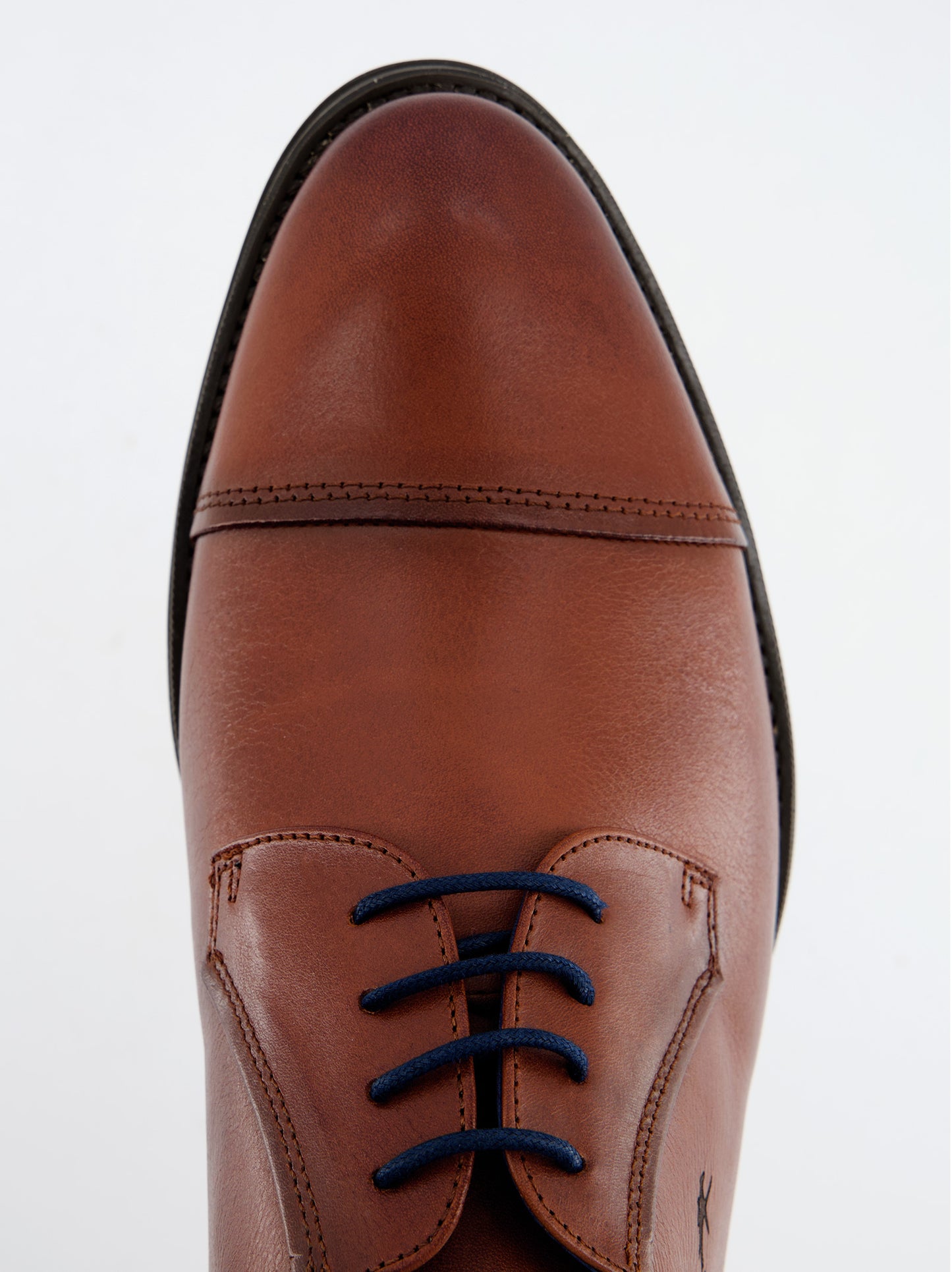 Zapato De Piel Marrón - Fluchos