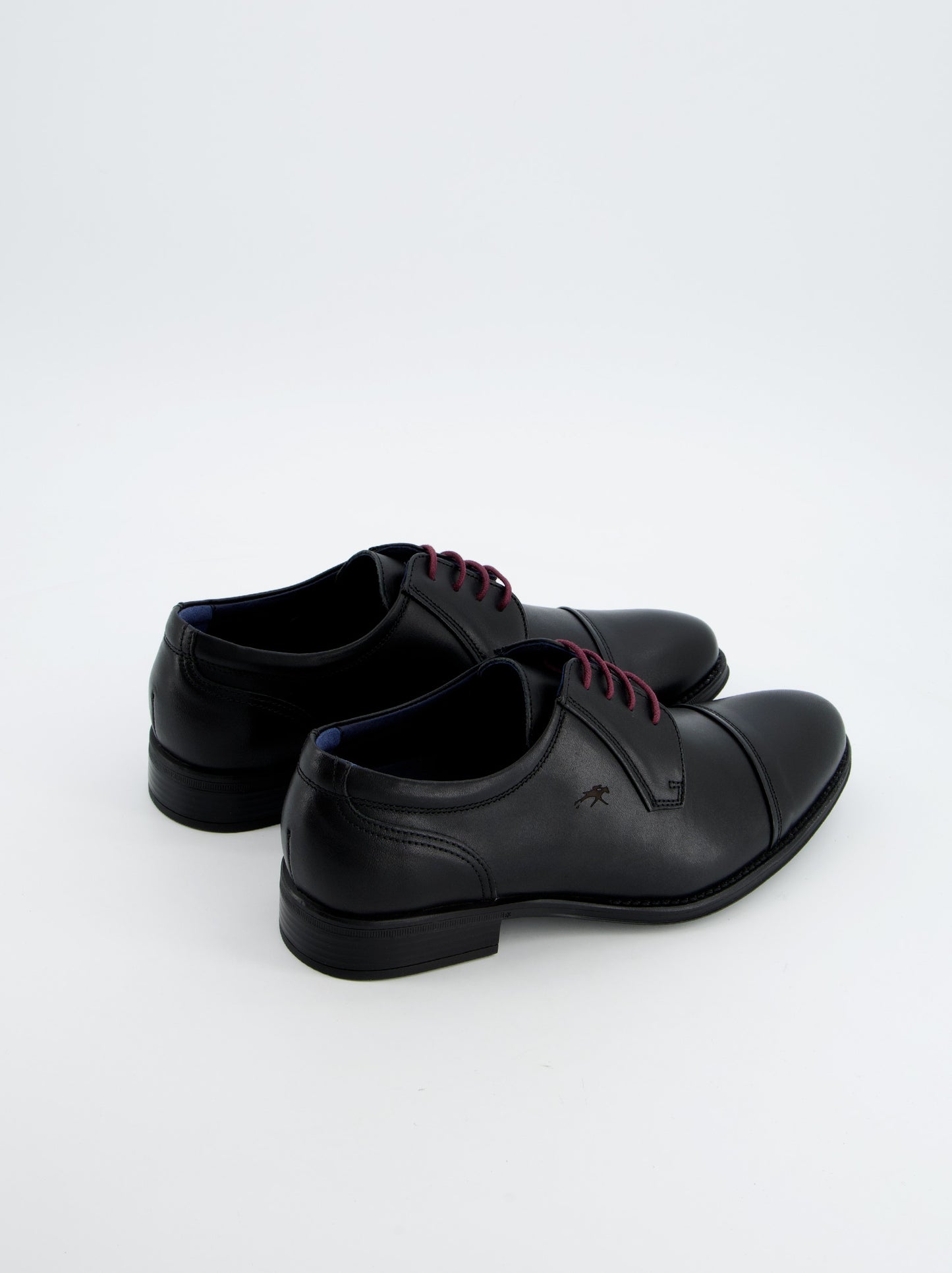 Zapato De Piel Negro - Fluchos