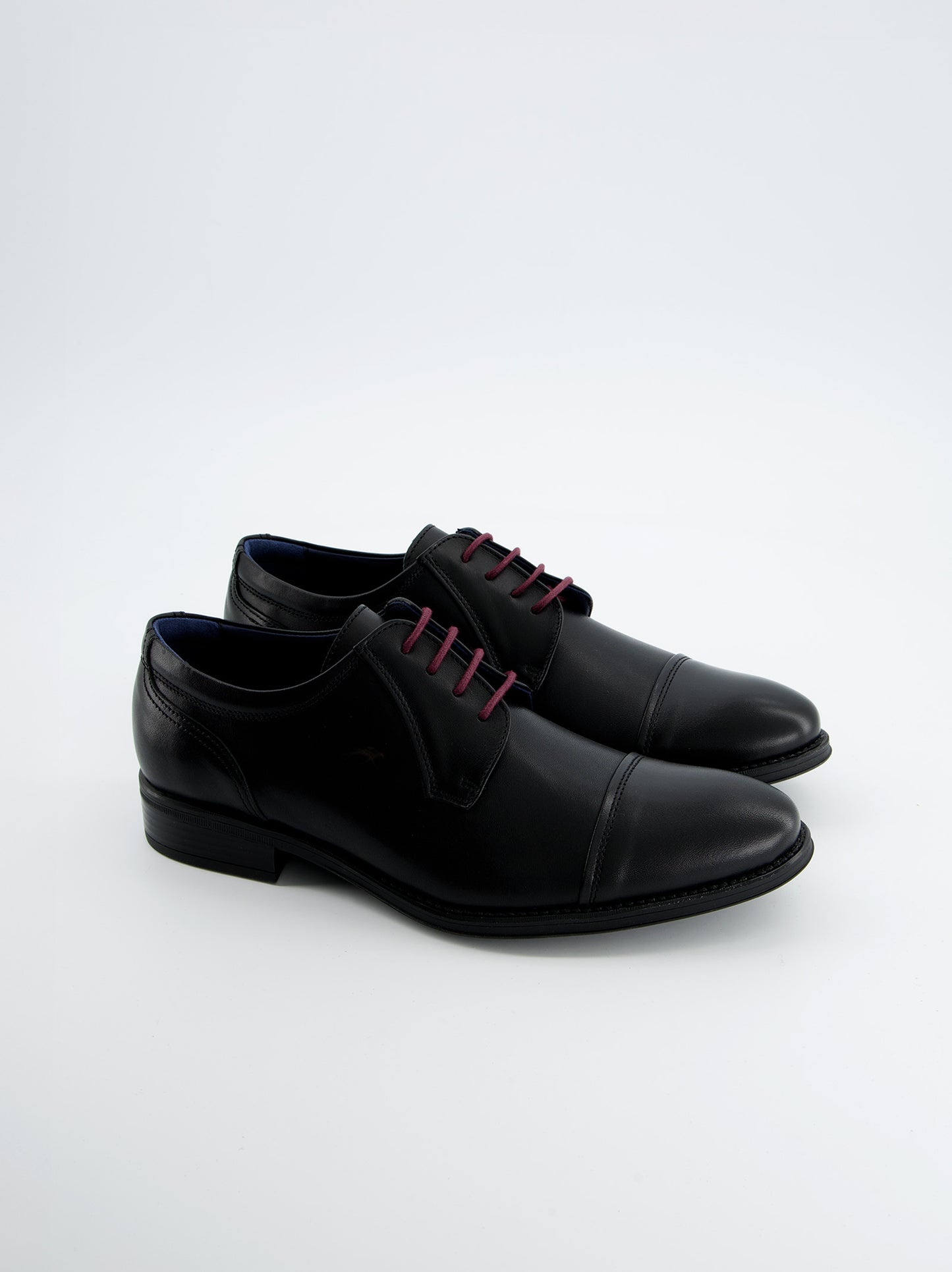 Zapato De Piel Negro - Fluchos