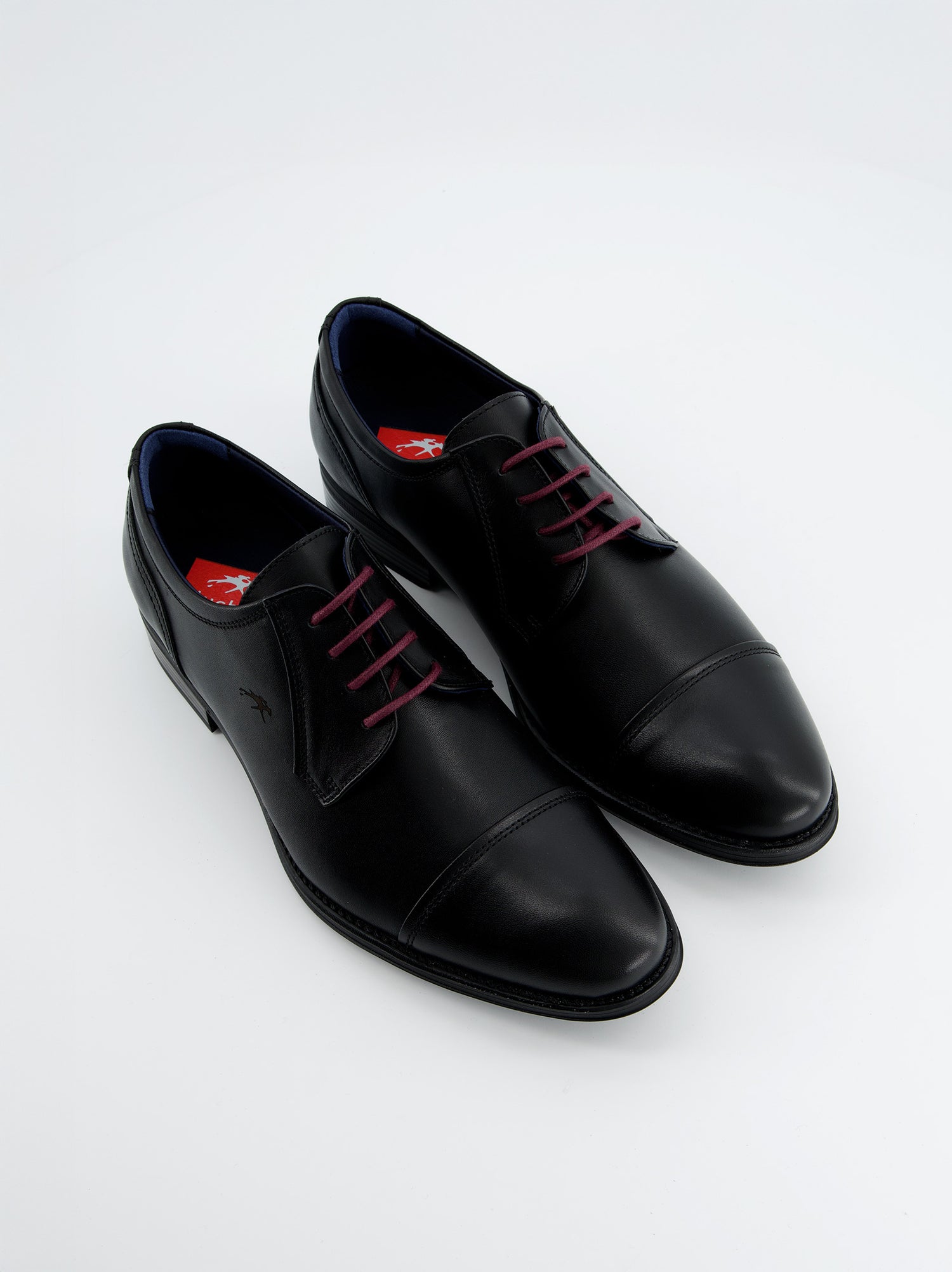 Zapato De Piel Negro - Fluchos