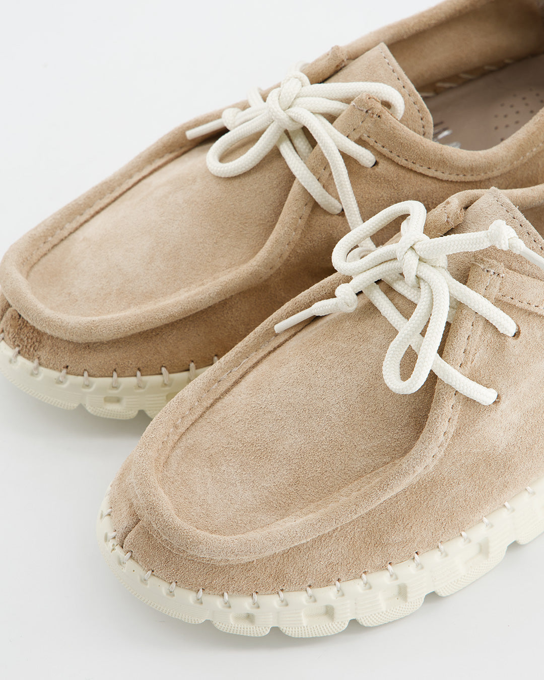 Zapato casual de serraje con cordones - Suede