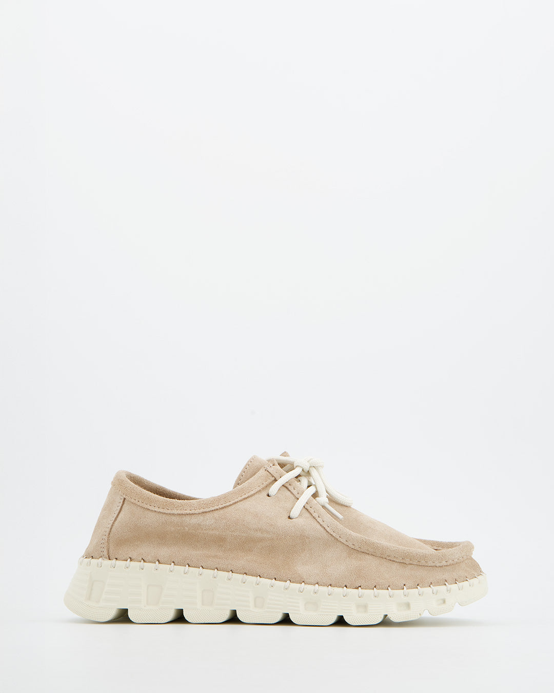 Zapato casual de serraje con cordones - Suede