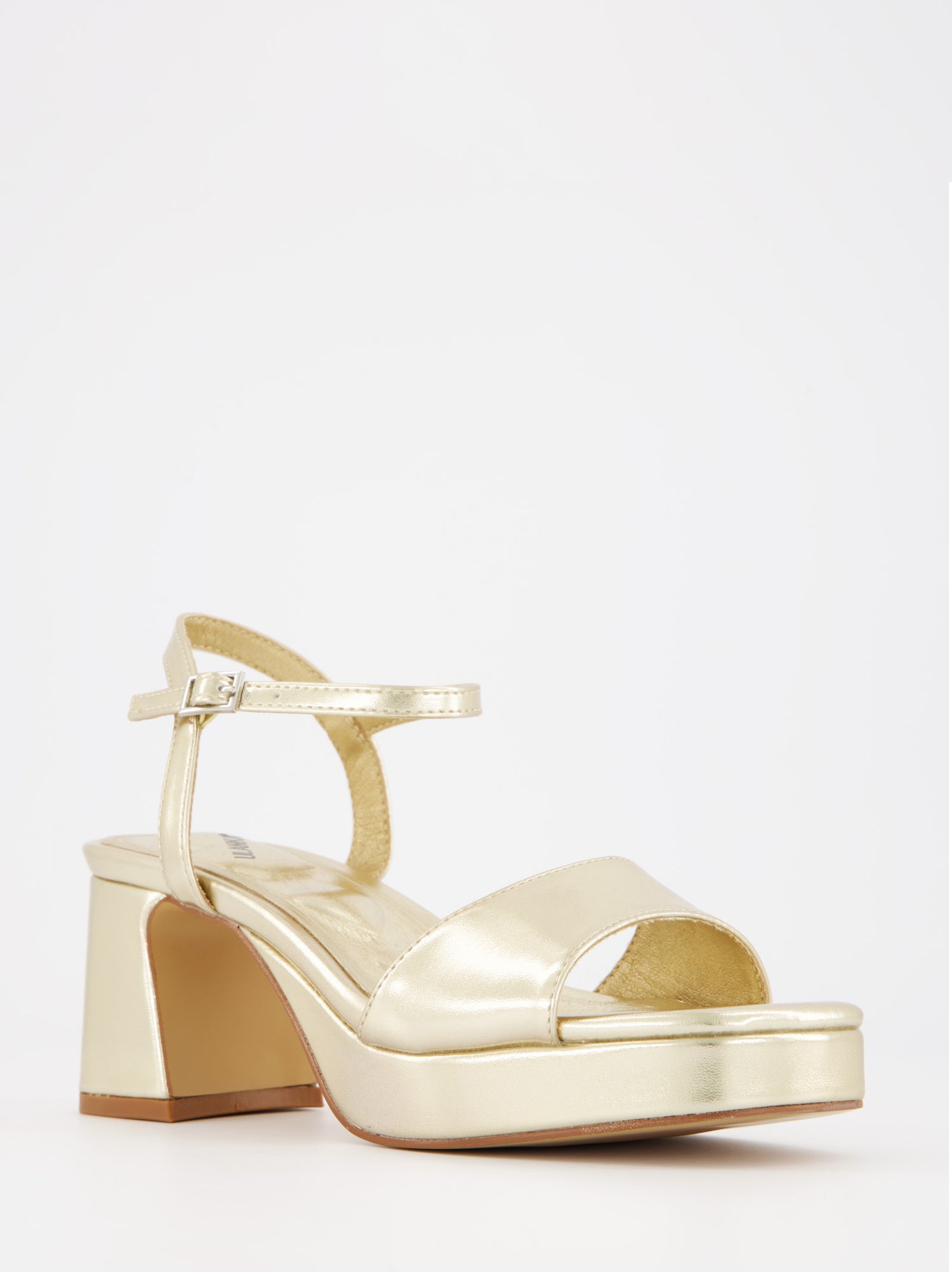 Zapatos de tacón dorados - Medina