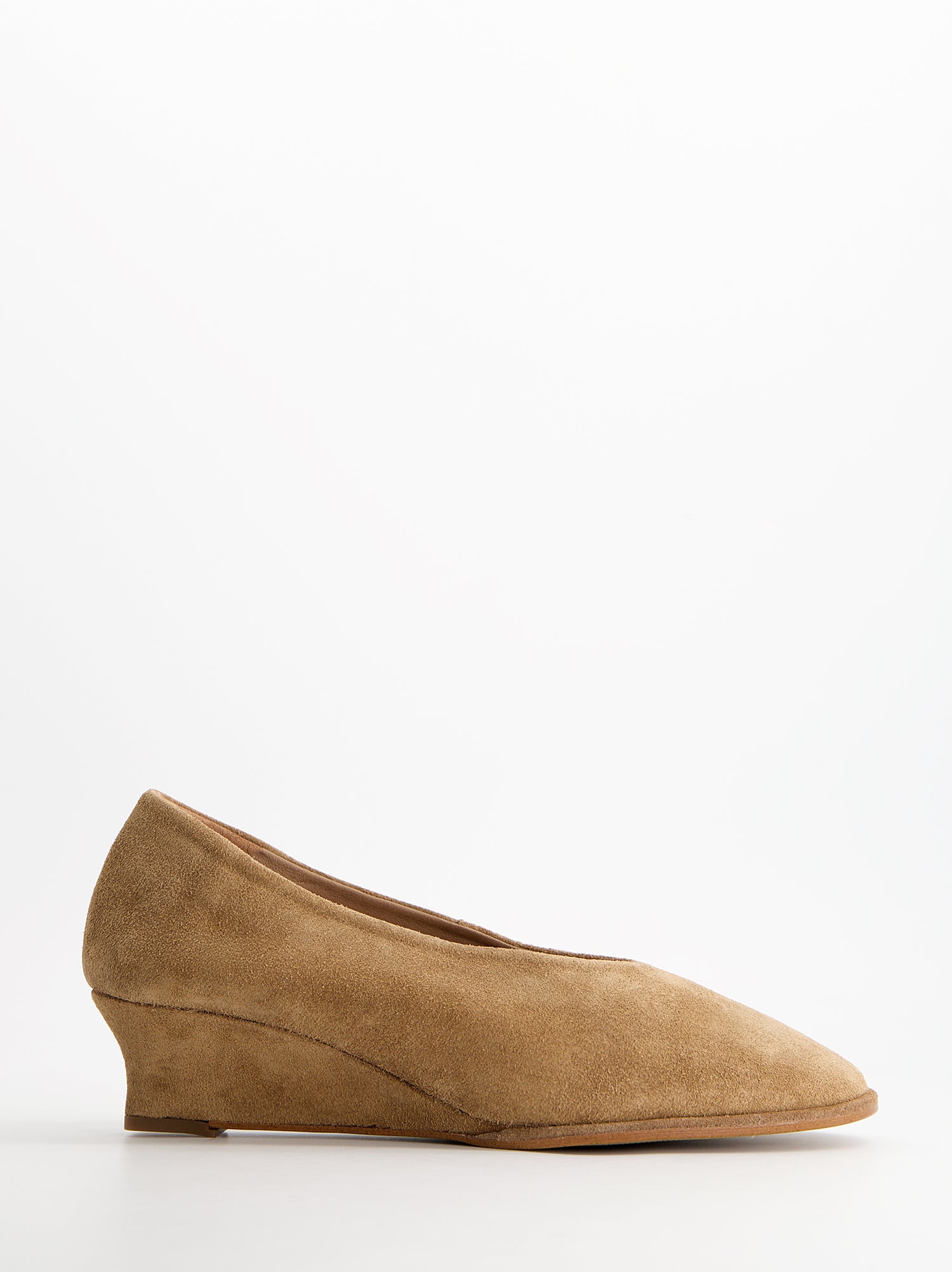 Zapatos glove en ante con cuña - Silvy