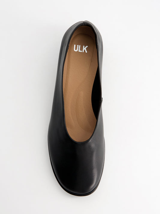 Zapatos glove en piel con cuña - Silvy