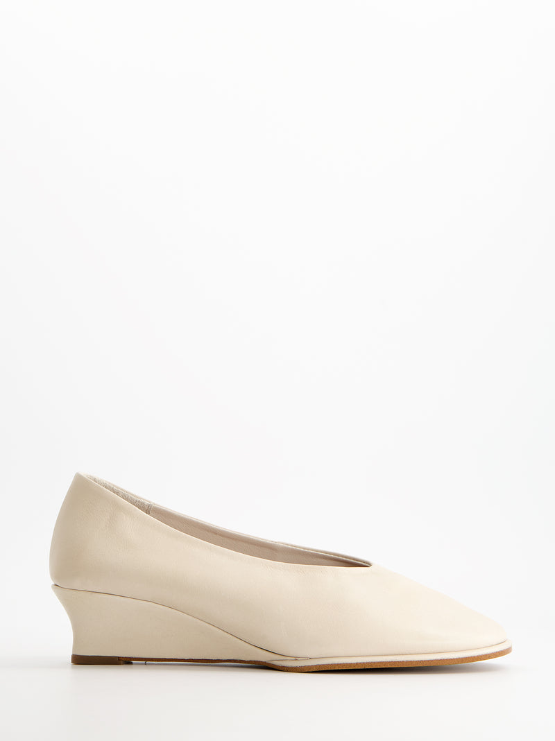 Zapatos glove en piel con cuña - Silvy