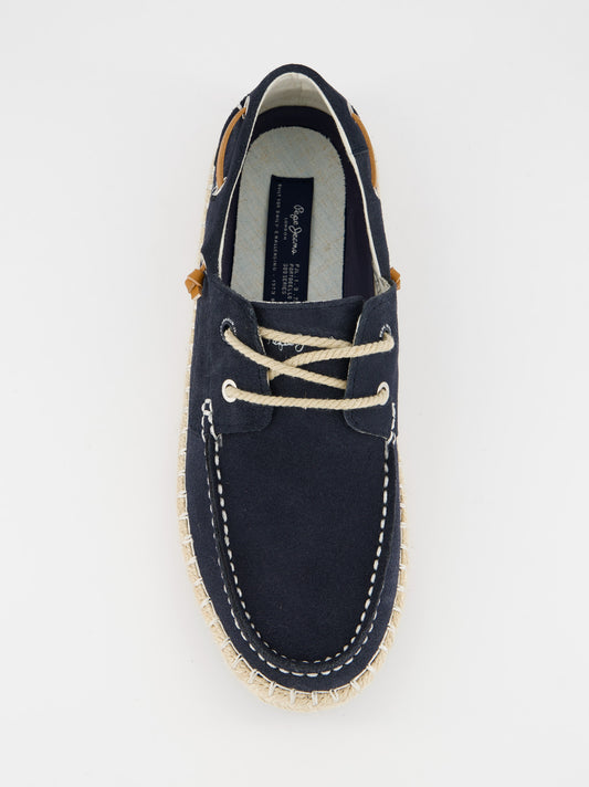 Zapatos náuticos de piel de Pepe Jeans
