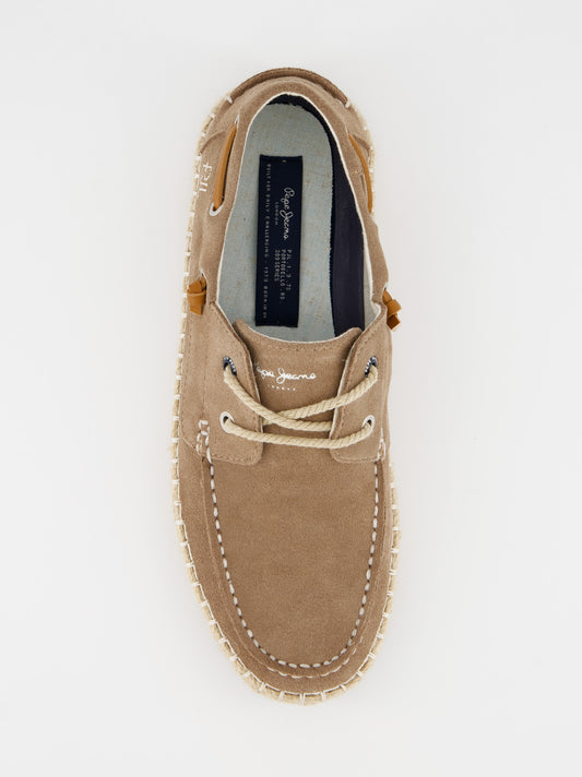 Zapatos náuticos de piel de Pepe Jeans