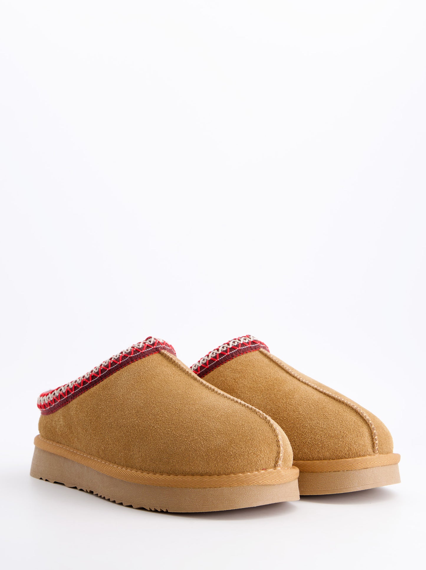 Zuecos de ante con forro interior - Yoki