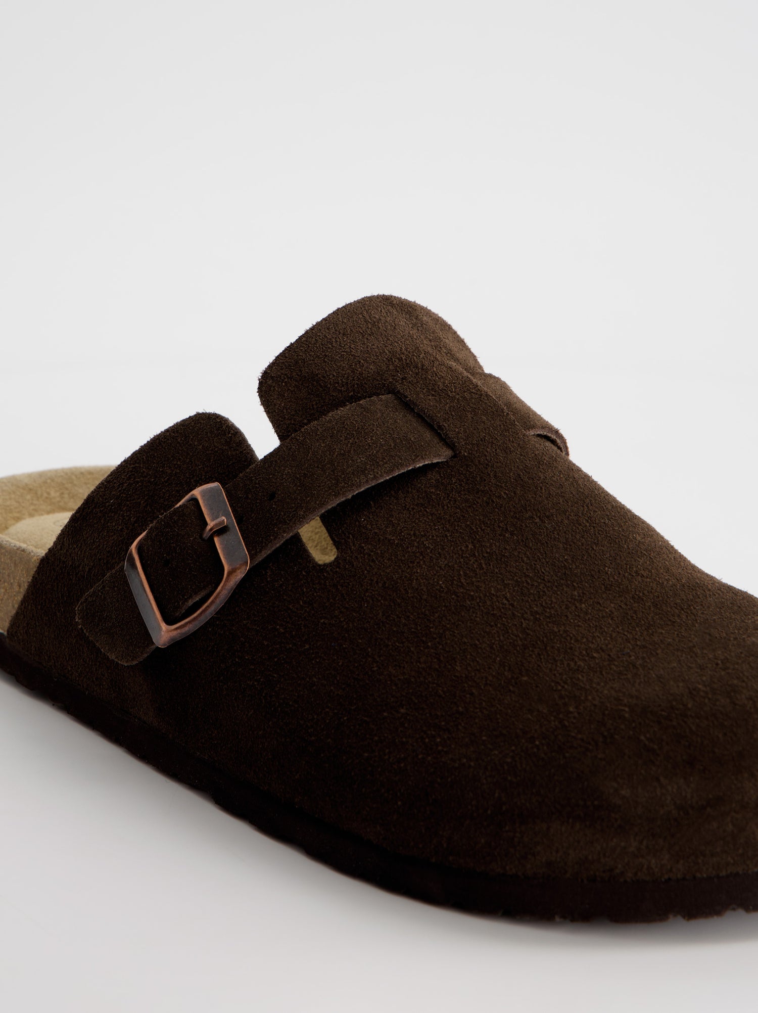 Brown suede clogs - Phoenix