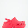 Zuecos de goma con plataforma Crocs Classic Bae