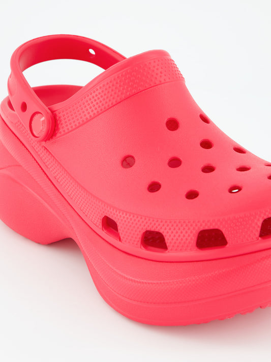 Zuecos de goma con plataforma Crocs Classic Bae