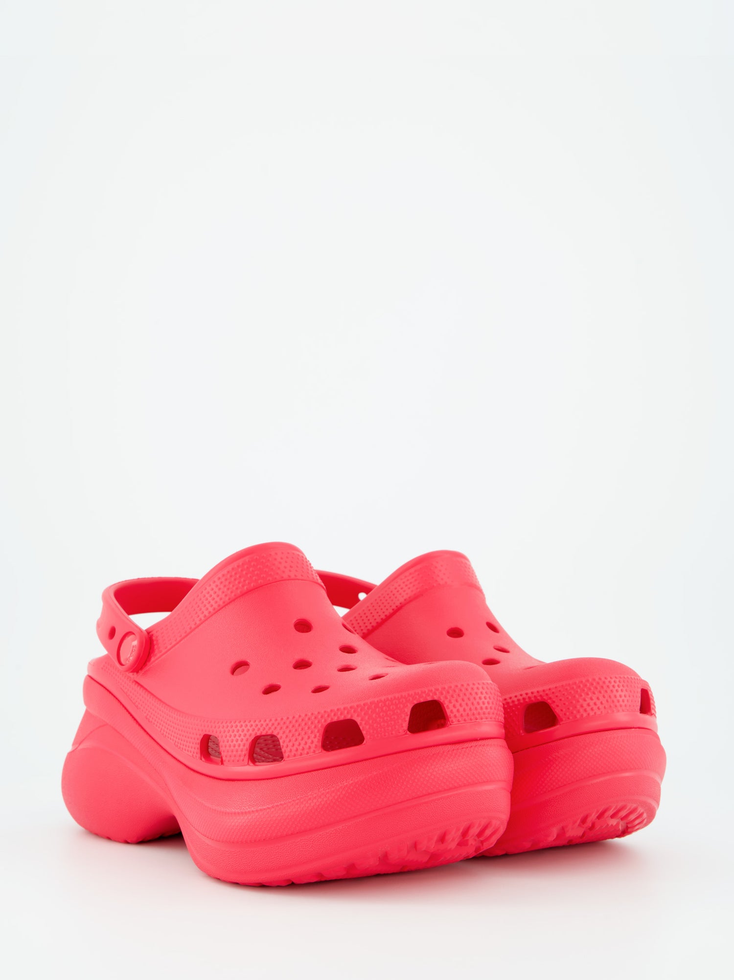 Zuecos de goma con plataforma Crocs Classic Bae