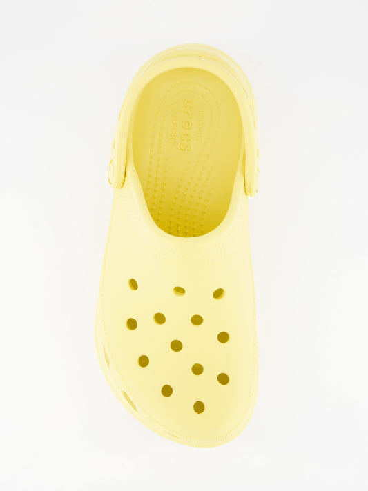 Zuecos de goma con plataforma Crocs Classic Bae