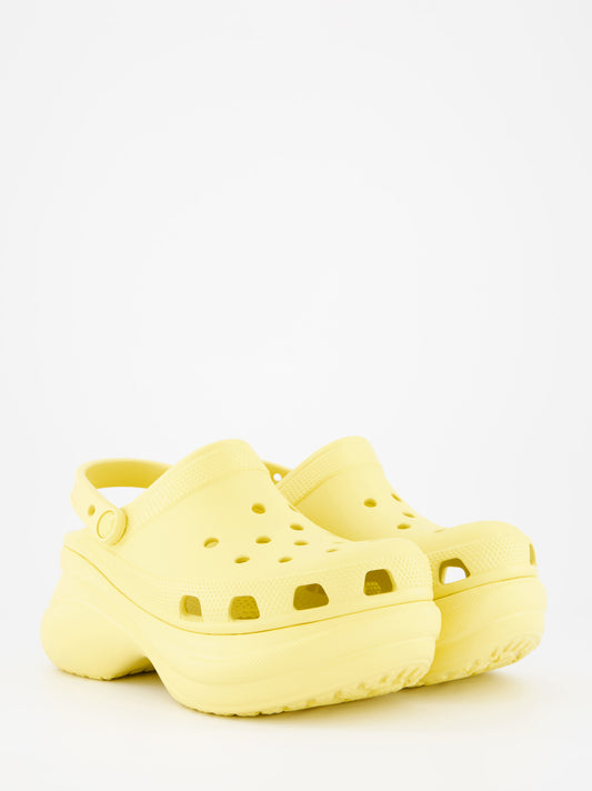 Zuecos de goma con plataforma Crocs Classic Bae