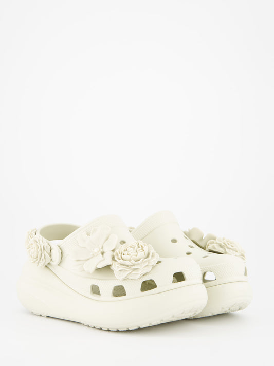 Zuecos de goma con plataforma Crocs Crush Bouquet