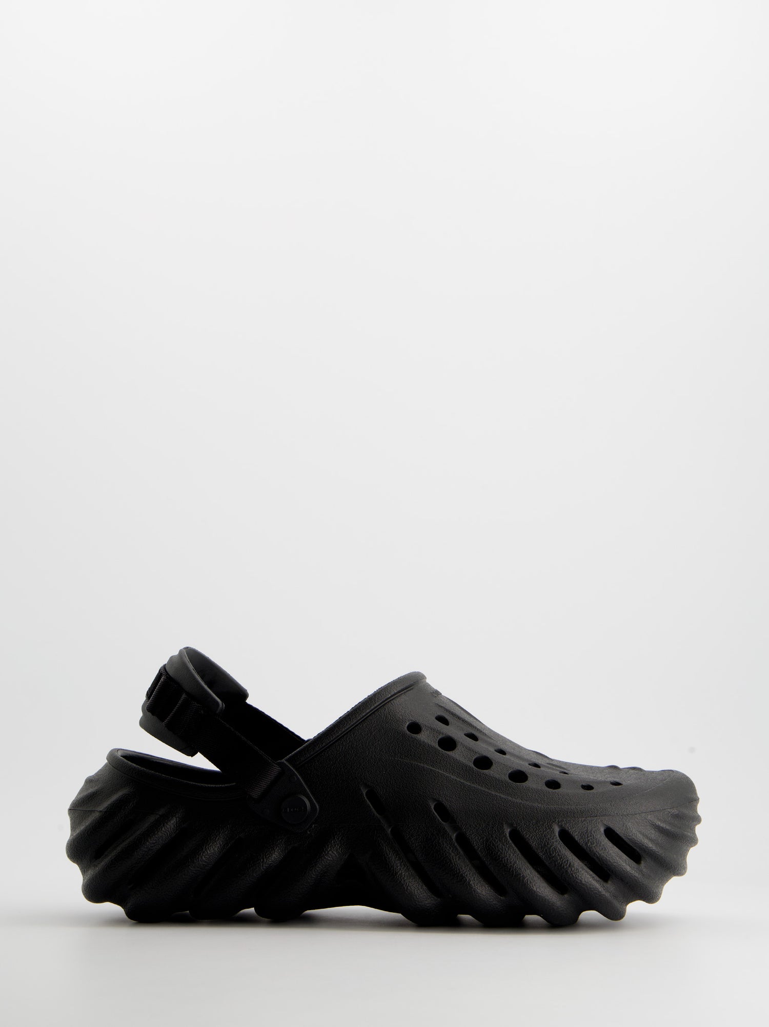 Breathable Rubber Clogs with Heel Straps - Crocs Echo