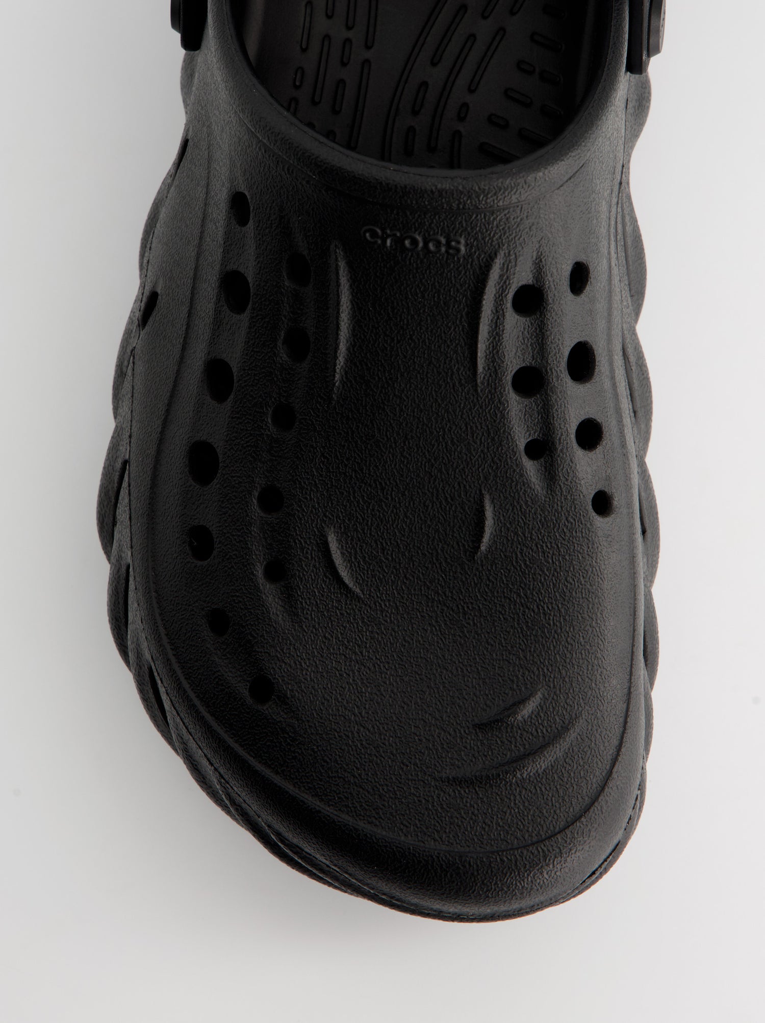 Breathable Rubber Clogs with Heel Straps - Crocs Echo