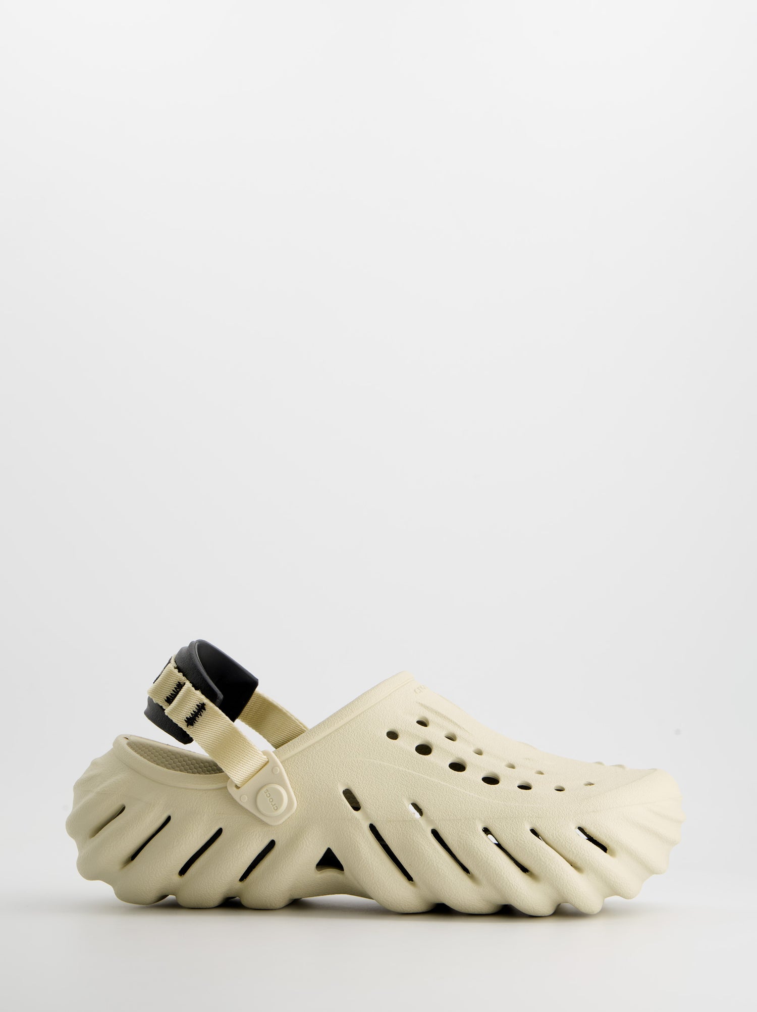 Breathable Rubber Clogs with Heel Straps - Crocs Echo