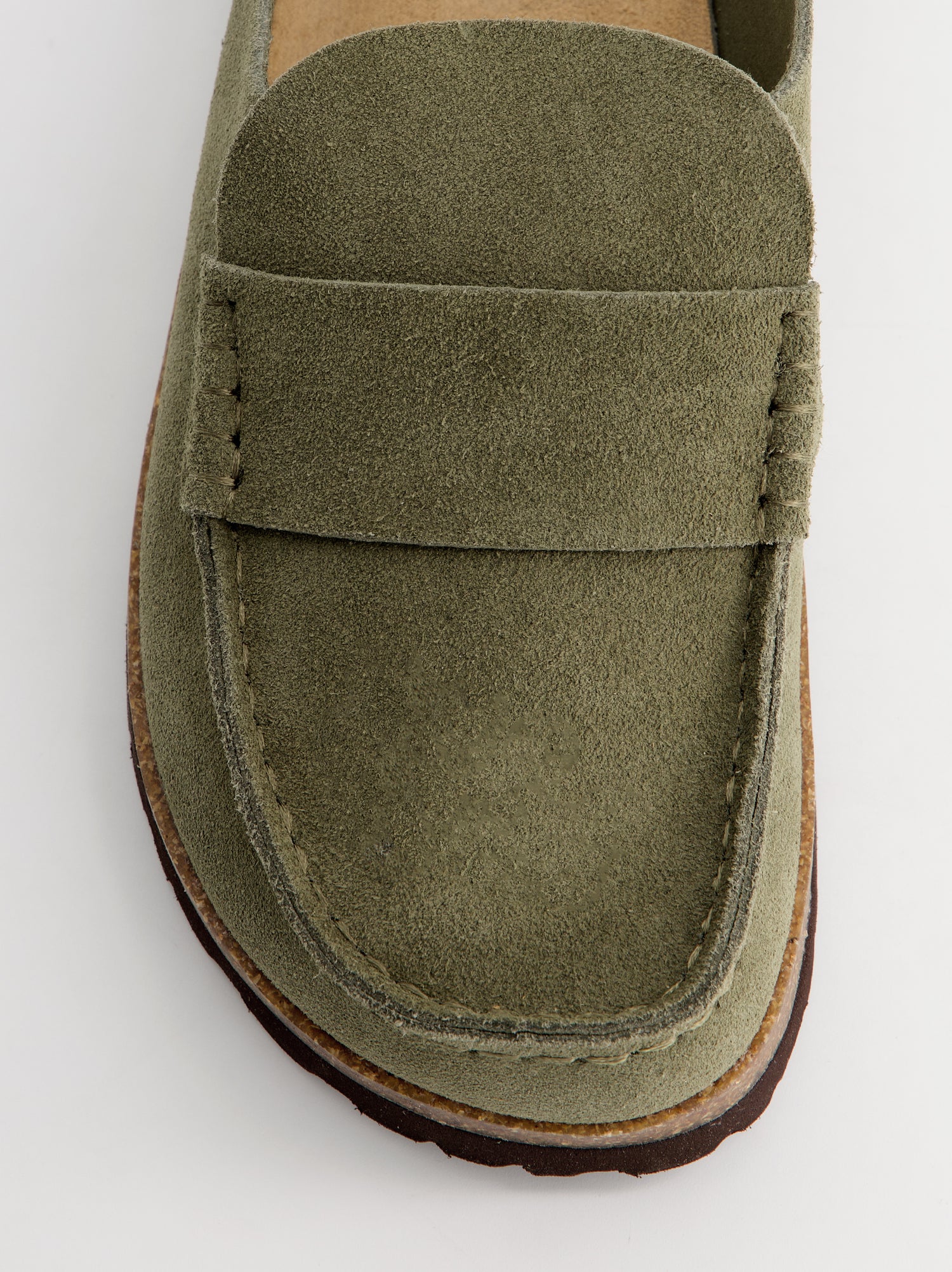 Suede mule clogs - Bare