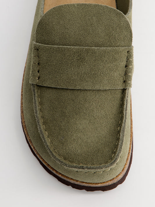 Zuecos mule de ante - Bare