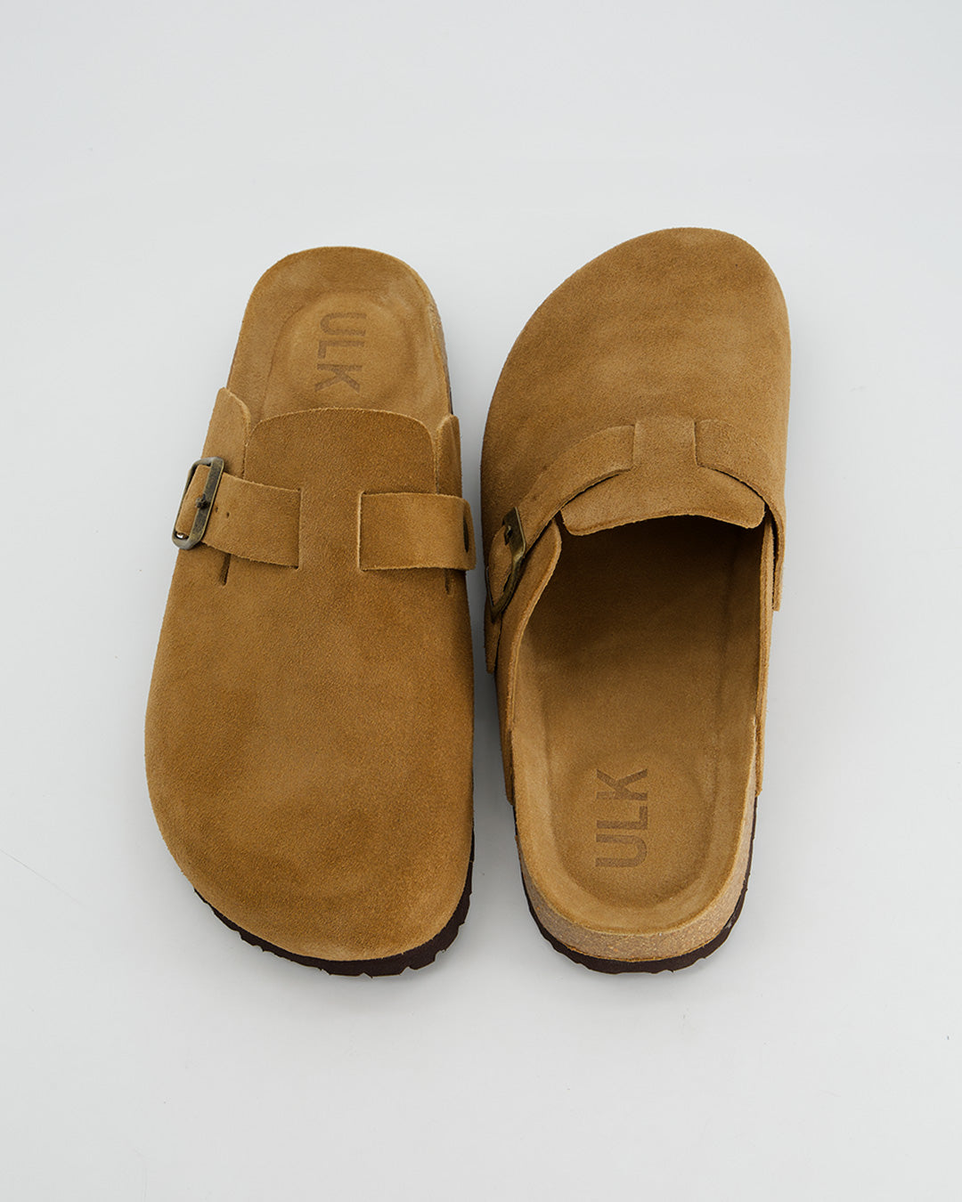 Zuecos planos camel - Phoenix