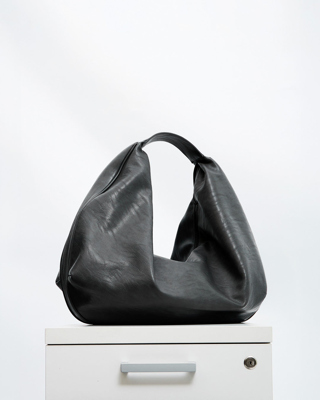 Bolso hobo gris efecto piel - Pons