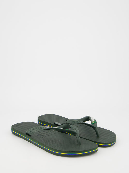 Havaianas Brasil Logo Flip Flops for Men