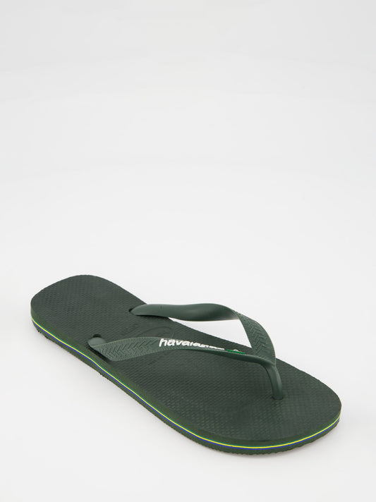 Havaianas Brasil Logo Flip Flops for Men