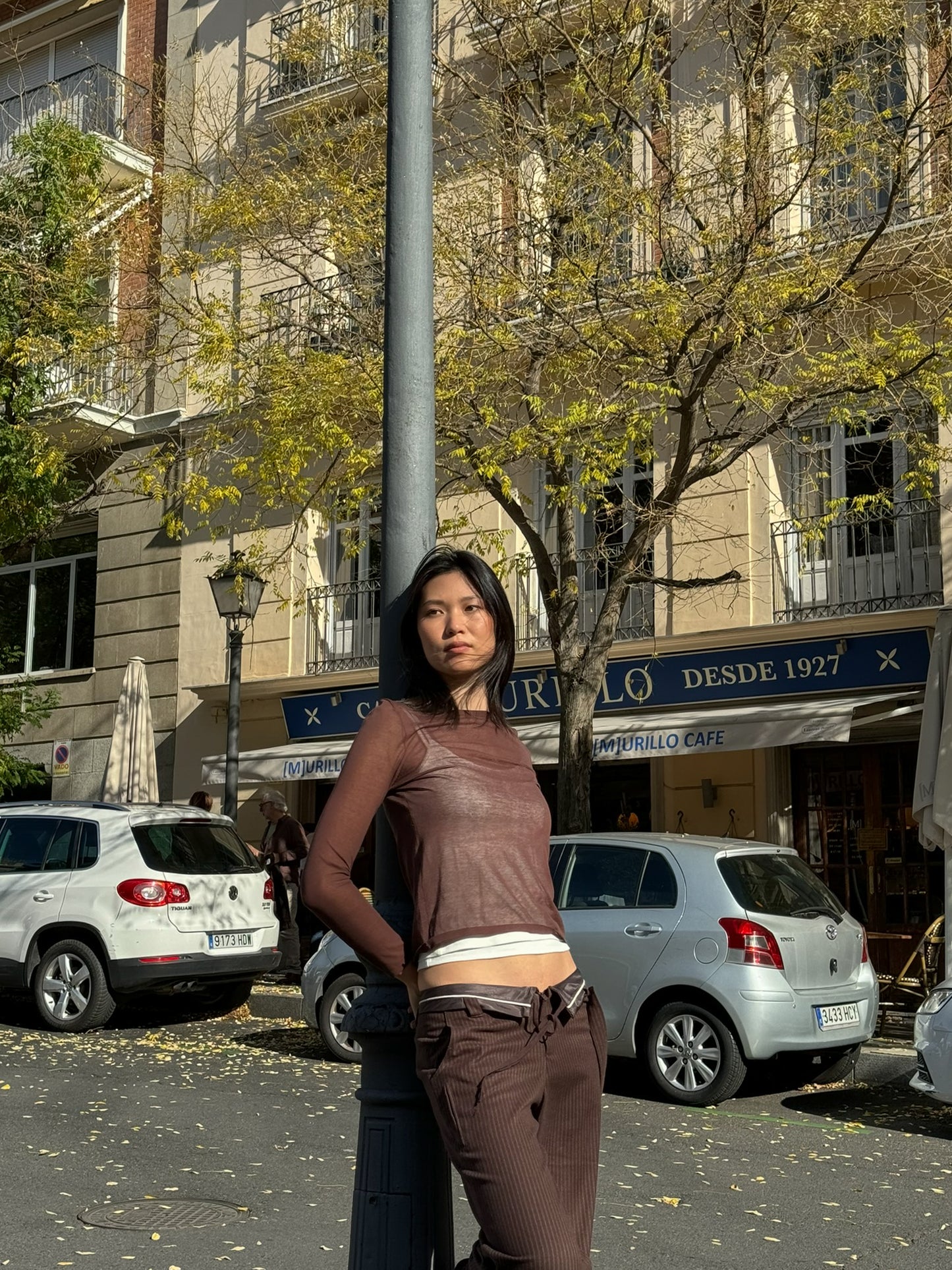 Semi-sheer T-shirt - ULK Camille