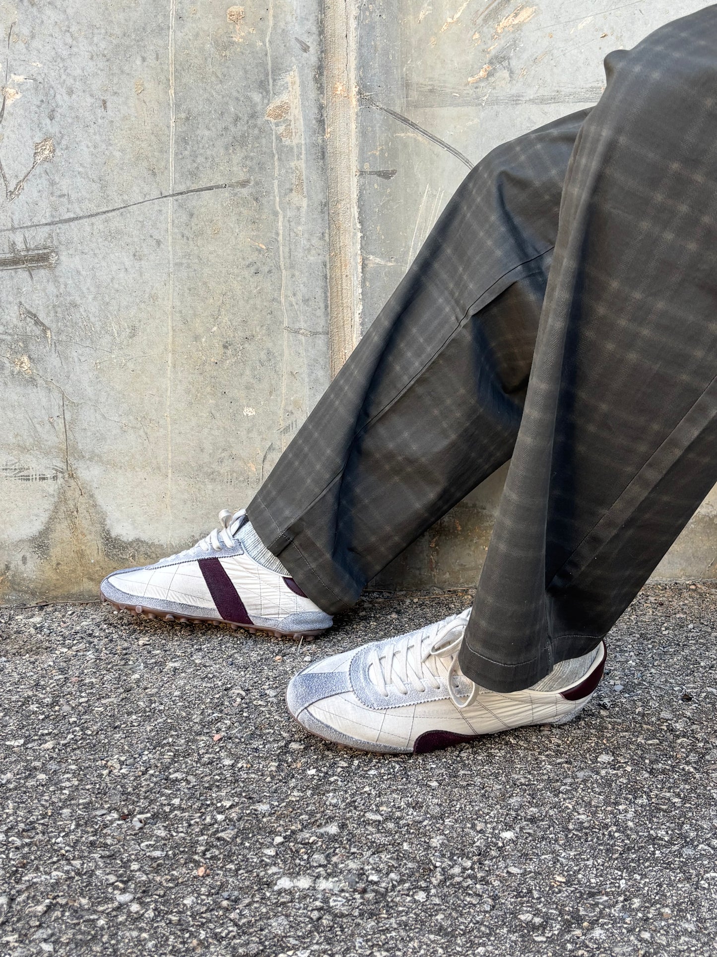 Zapatillas de ante y nylon - Nova