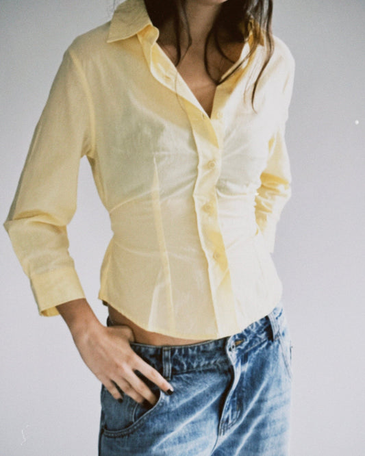 Shirt with darts and back adjustment - Miraela