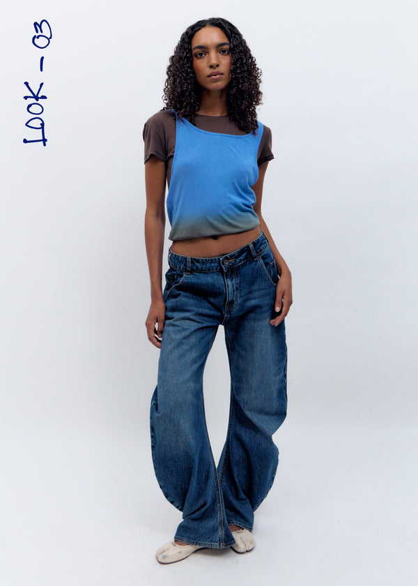 Camiseta con Degradado - Next Blue