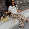 Flowy tartan pants - Nami